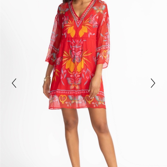 Johnny Was Barbara Mini Dress - Picture 4 of 4